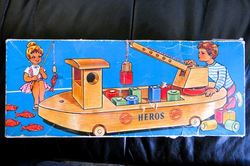 Heros holzschiff - holzschiff, m