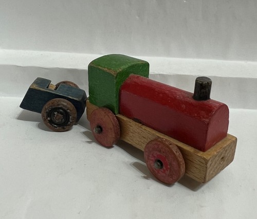 Alte holzspielzeug eisenbahn - holzspielzeug,