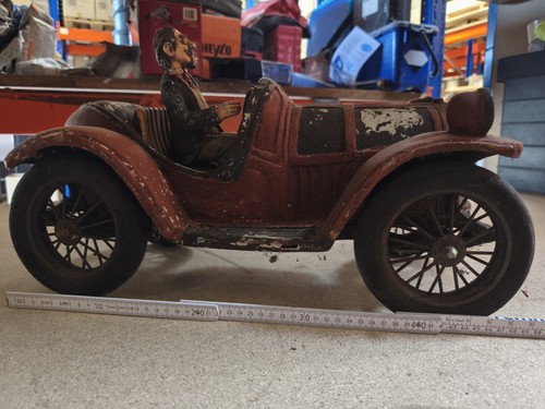 Vintage auto aus holz - vintage,