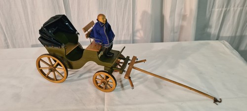 Alte kutsche mit kutscher - alte,