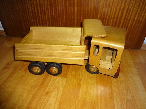 Holzauto holz lkw - lkw, laster