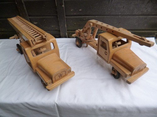 Holzauto holz lkw laster - laster, fw