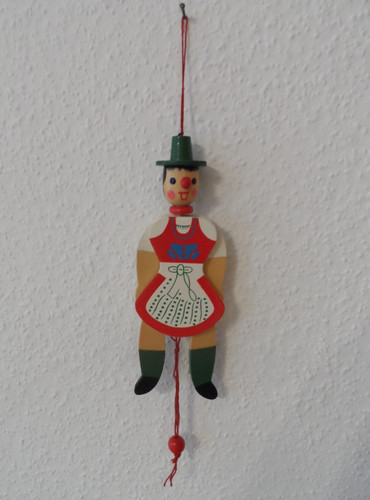 Alter holz hampelmann - alter, frau