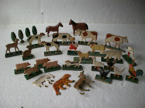 Alte holztiere aufsteller für - alte,
