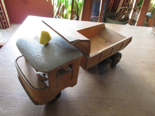 Lkw kipper holz fwf fröbel - lkw,