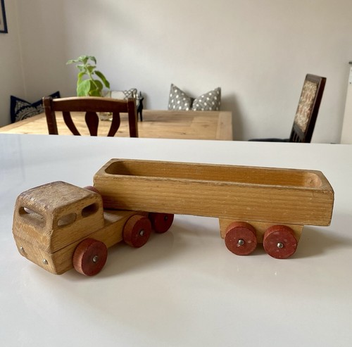 Vintage holz lkw - vintage, ca