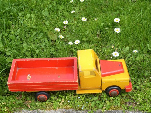 Lkw aus holz mit - aus,