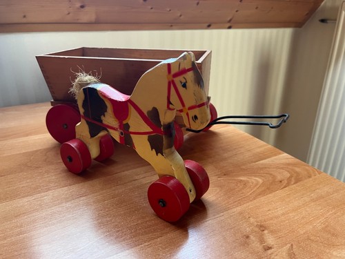 Steiff pferdegespann holz - steiff,