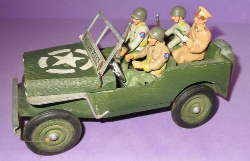 Holz modell jeep mit - jeep,